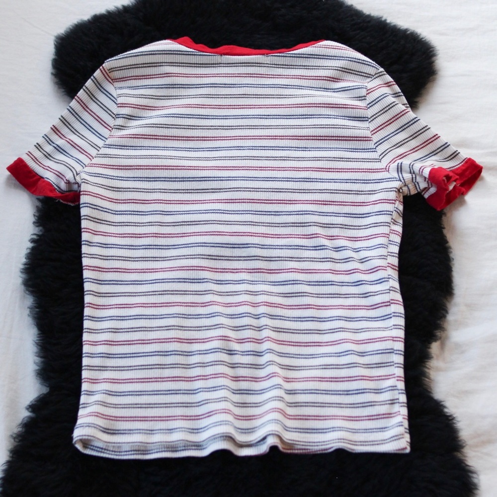 Retro Striped Tee - Picture 2 of 2